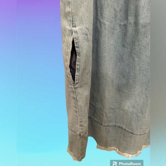 Hope & Harlow Denim Sleeveless Dress - Picture 4 of 5